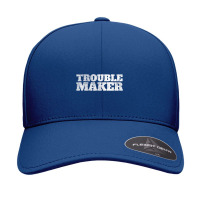 Troublemaker Stress My Name Is Trouble Maker Seamless Cap | Artistshot