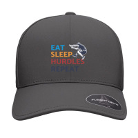 Eat Sleep Hurdles Repeat-dfexw Seamless Cap | Artistshot