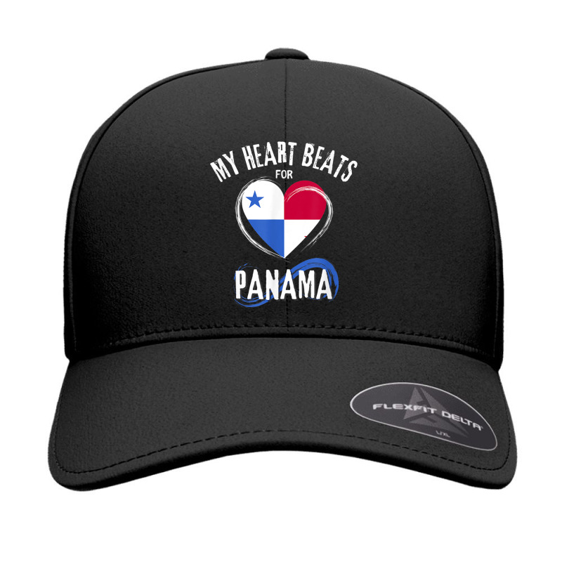 My Heart Beats For Panama   Panamanian Pride T Shirt Seamless Cap by been | Artistshot