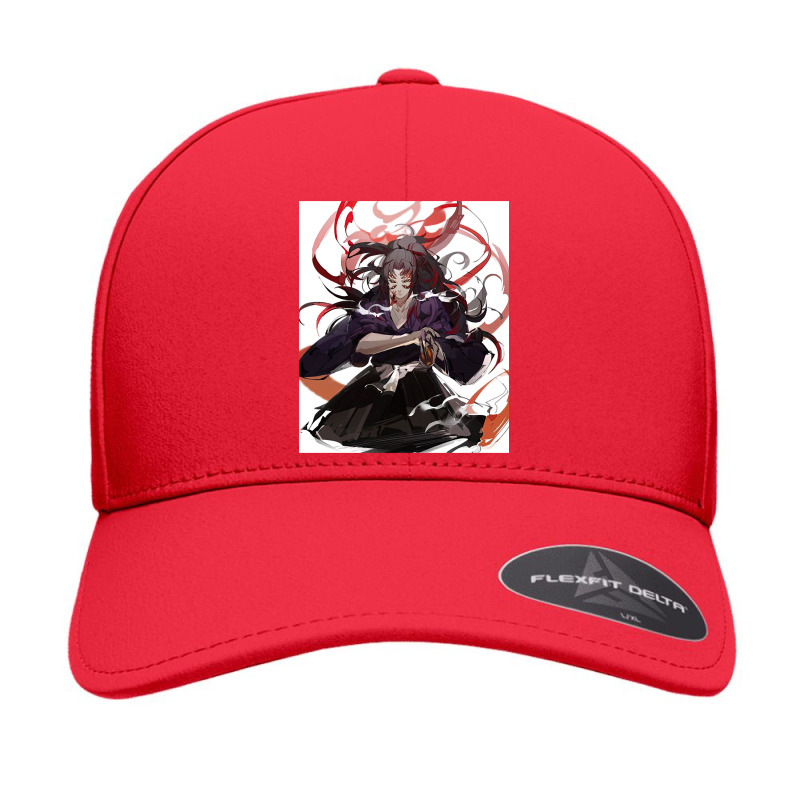 Demon Michikatsu Seamless Cap by lykhongduong9enev3 | Artistshot