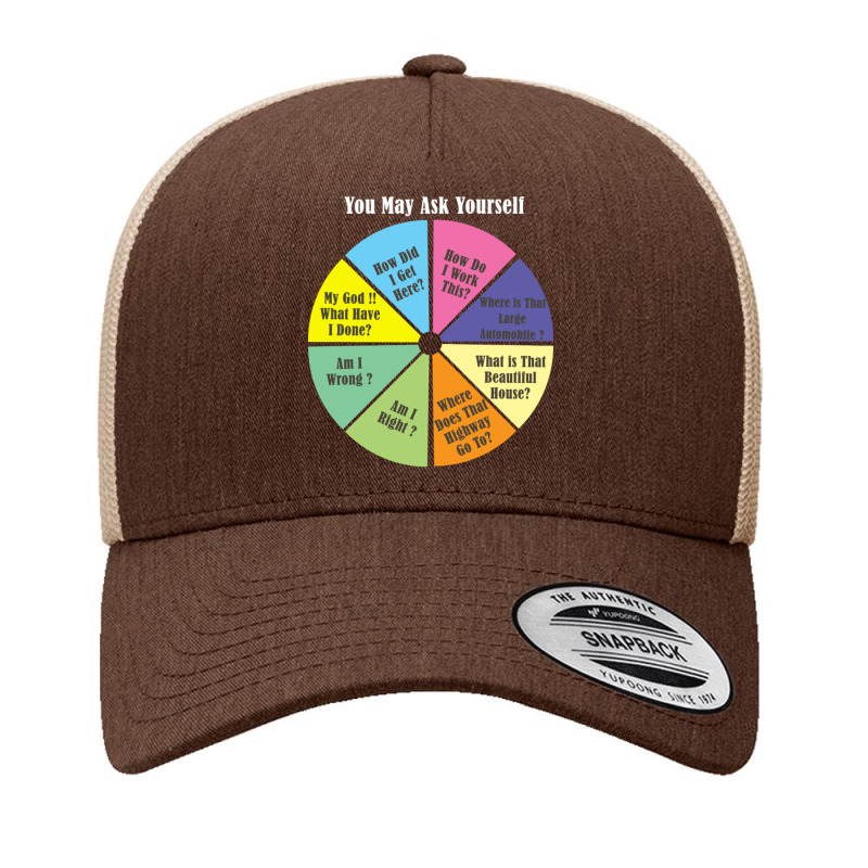 Once In A Lifetime Pie Chart Yupoong Trucker Cap by MelindaBouwman | Artistshot