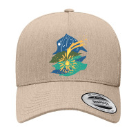 Comet Calcifer Yupoong Trucker Cap | Artistshot