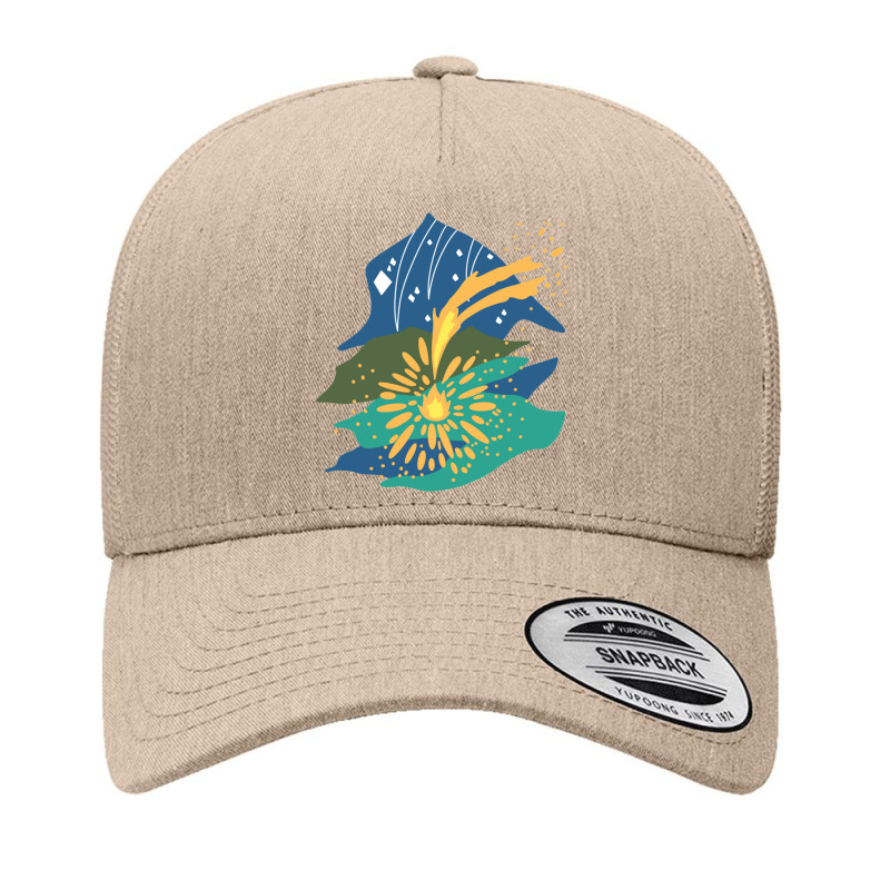 Comet Calcifer Yupoong Trucker Cap by JOHNCOLLIER | Artistshot