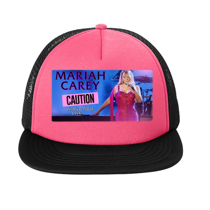 Mariah Carey Tour 2019 Front Foam Snapback hat by tesapoyu880811 | Artistshot