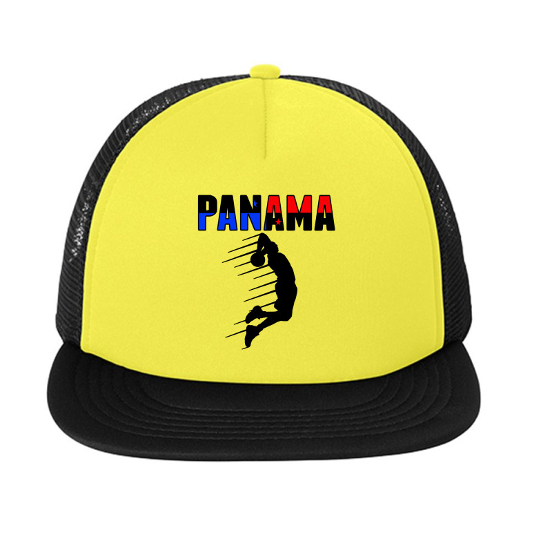 Proud Panama Basketball Fans Jersey Foam Snapback hat by Purplebubbles | Artistshot