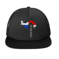 Panama Map Panamanian Flag Panama Trip Tourist Panama Roots Tank Top Foam Snapback Hat | Artistshot