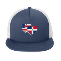 Dominican Republic Flag Shirt Dominican American Pride Premium T Shirt Foam Snapback Hat | Artistshot