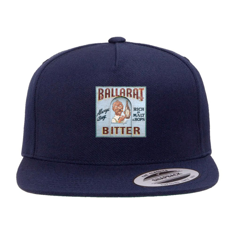 Ballarat Bitter 5 panel snapback cap by GaryStahl | Artistshot