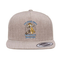 Funny Lion And King Timon Watch The Morning Breath 5 Panel Snapback Cap | Artistshot