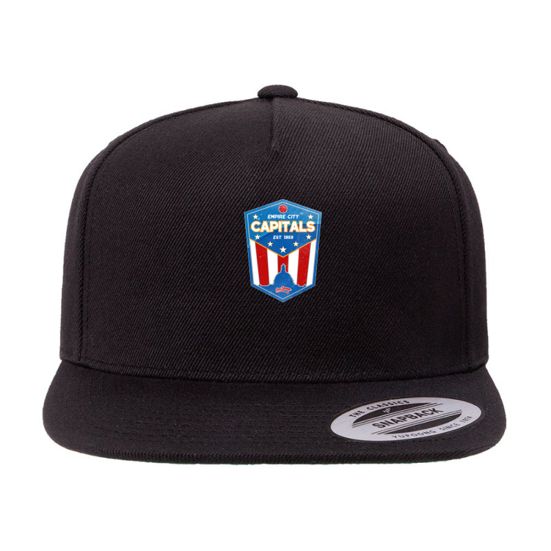 Empire City Capitals Basketball 5 panel snapback cap by cm-arts | Artistshot