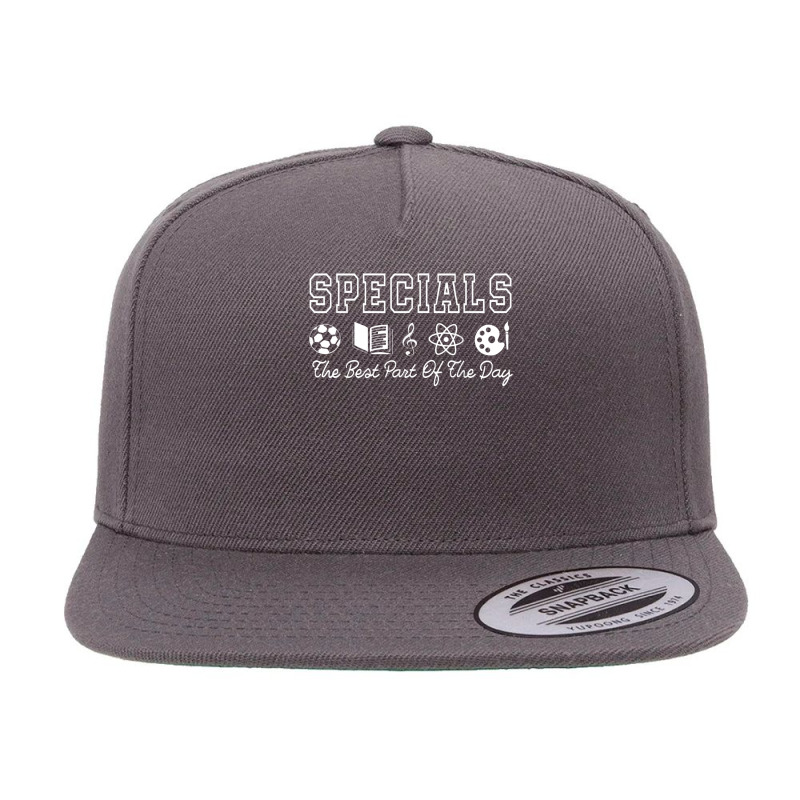 Specials Teacher Specials Squad Best Part Of The Day 5 panel snapback cap by jesusvega | Artistshot