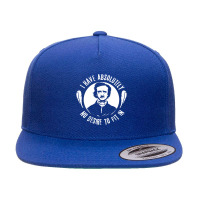 Edgar Allan Poe Quotes 5 Panel Snapback Cap | Artistshot