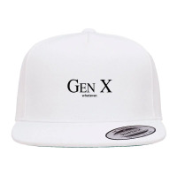 Gen X Whatever 5 Panel Snapback Cap | Artistshot