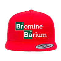 Bromine And Barium Funny Science Funny 5 Panel Snapback Cap | Artistshot