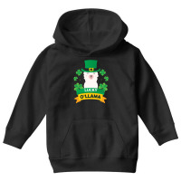 Lucky O'llama St Patricks Day Youth Hoodie | Artistshot