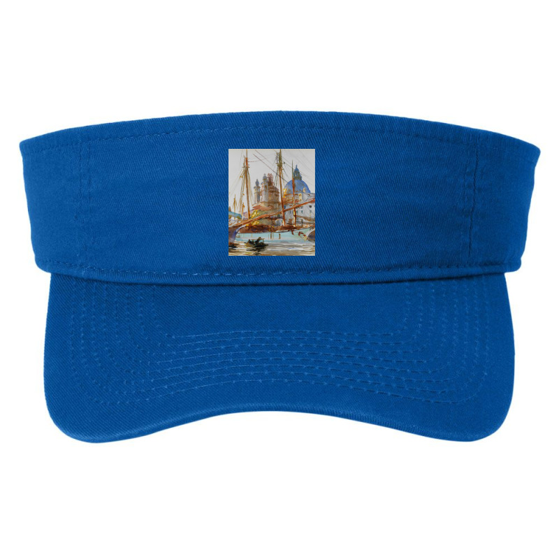 John Singer Sargent The Church Of Santa Maria Della Salute Fashion Visor by cm-arts | Artistshot