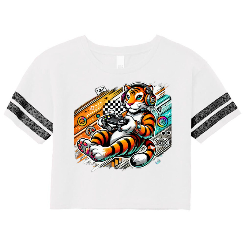 Tiger Gritty Scorecard Crop Tee by Shop now | Artistshot