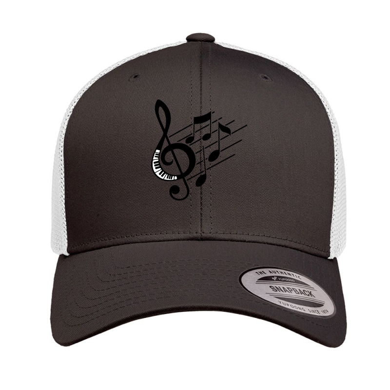 Musical Note Retro Trucker Cap by MichaelTatum | Artistshot