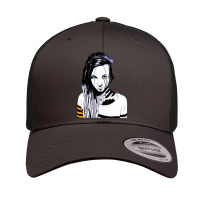 Cyberpunk Girl Futurist Retro Trucker Cap | Artistshot