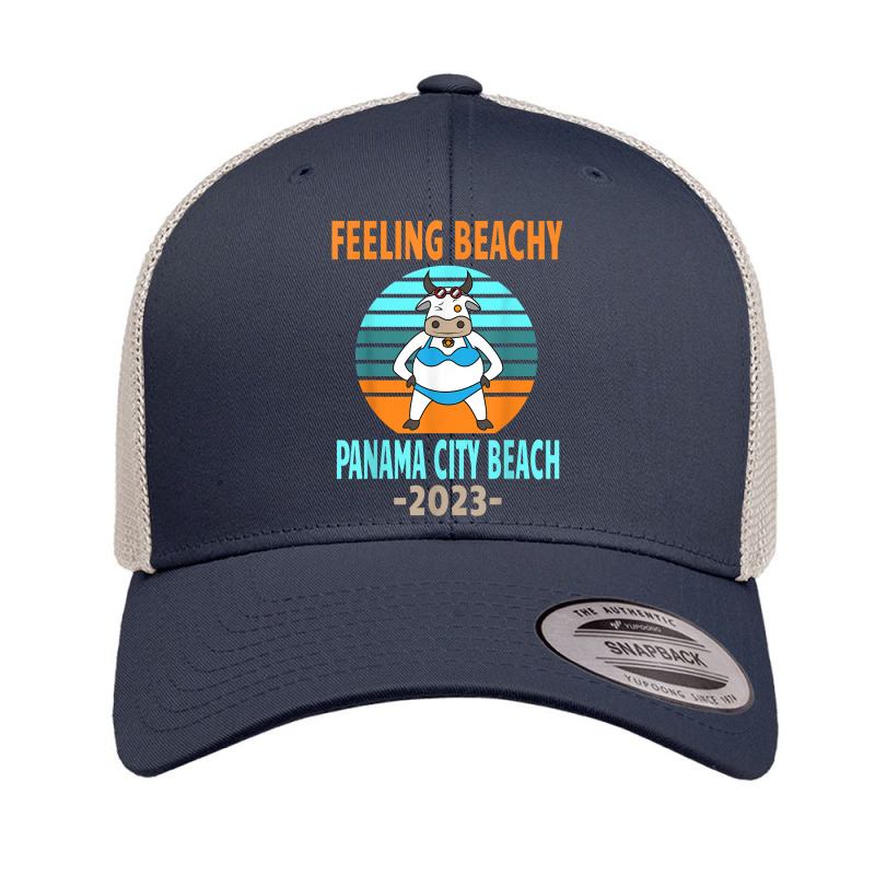 Funny Panama City Beach Vacation 2023 T Shirt Retro Trucker Cap by j83tytler | Artistshot