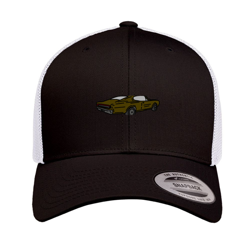 Vintage Muscle Cars Retro Trucker Cap by Pannell Quintero | Artistshot