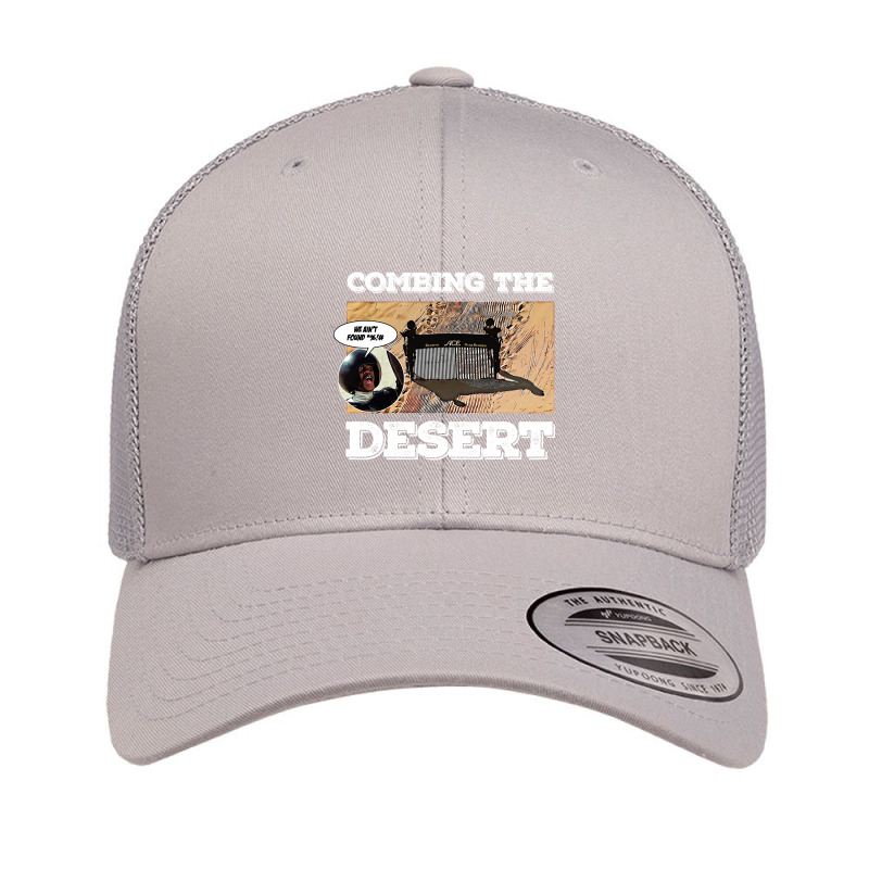 Limited Edition Combing The Desert Retro Trucker Cap by Milne Charlton | Artistshot