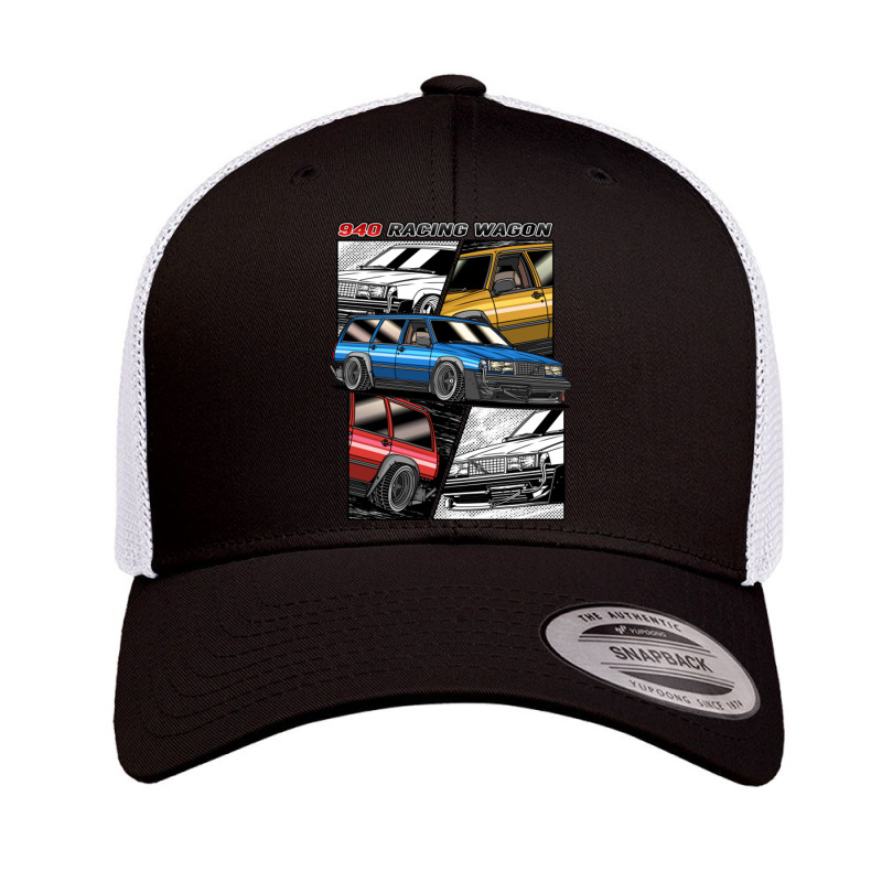 Street Racing Wagon 940 Retro Trucker Cap by AbeaJuanje | Artistshot