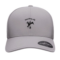 Petersburg Ak Cormorant Bird Drying Wings Waterbird Seamless Cap | Artistshot