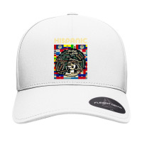 Latina Woman Art Hispanic Heritage Month Latin Country Flags 192 Seamless Cap | Artistshot