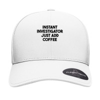 Instant Investigator Just Add Coffee T Shirt Seamless Cap | Artistshot