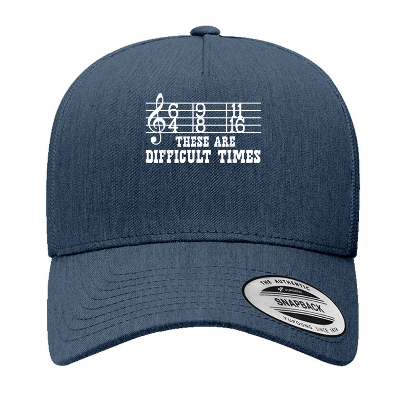 Difficult Piano Time Signature Keyboard T Shirt Yupoong Trucker Cap by halexvvchukle | Artistshot