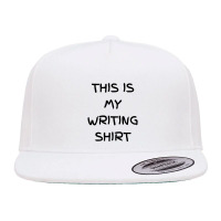 This Is My Writing 5 Panel Snapback Cap | Artistshot