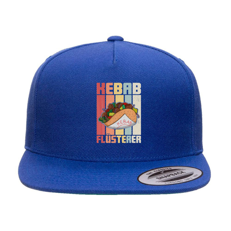 Doner Kebab Turkish Cuisine Fastfood Dürüm 5 panel snapback cap by beastonkriss | Artistshot