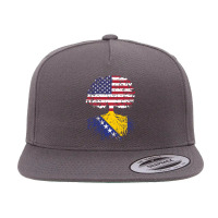 Bosnian Roots Bosnia National Heritage Tree Gift Pullover Hoodie 5 Panel Snapback Cap | Artistshot