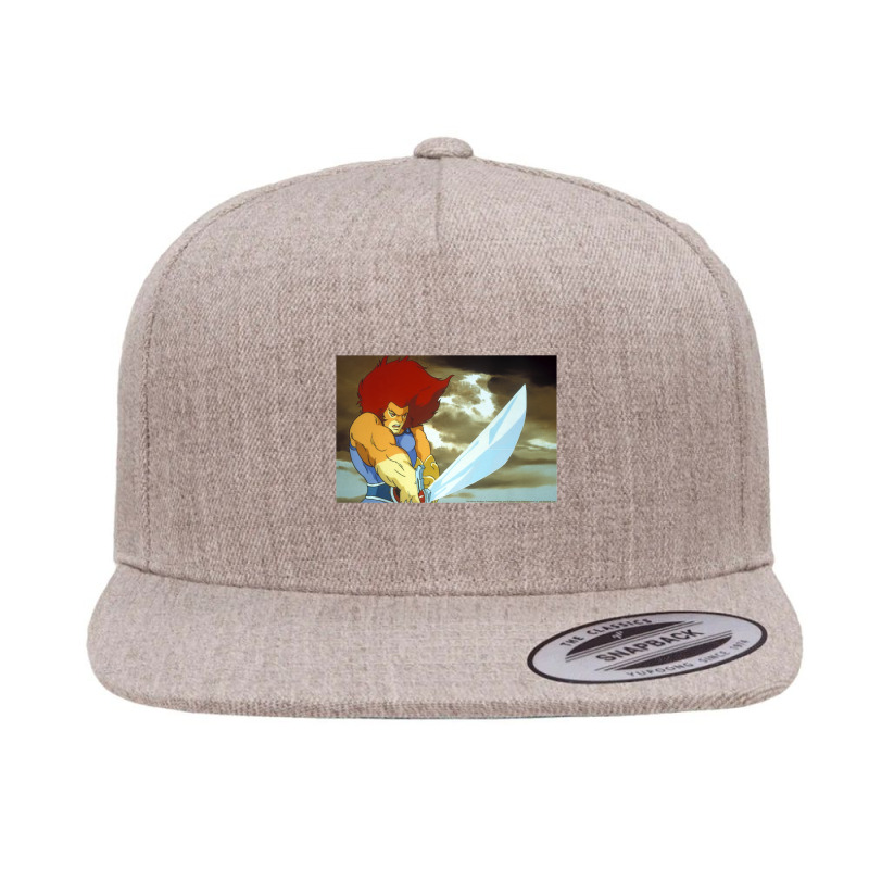 Thundercats Lion O Sword Portrait Premium T Shirt 5 panel snapback cap by cm-arts | Artistshot