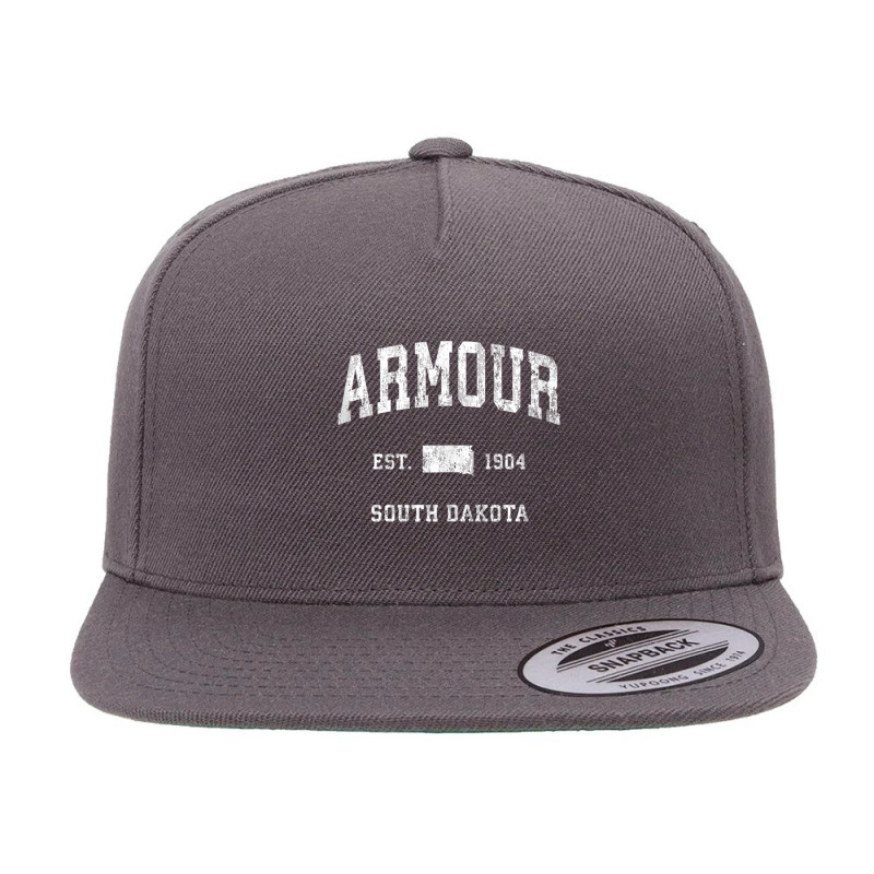 Armour South Dakota Sd Vintage Athletic Sports Design Tank Top 5 panel snapback cap by cm-arts | Artistshot