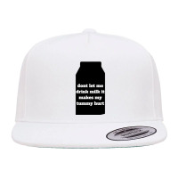 Dont Let Me Drink Milk It Makes My Tummy Hurt (2) 5 Panel Snapback Cap | Artistshot