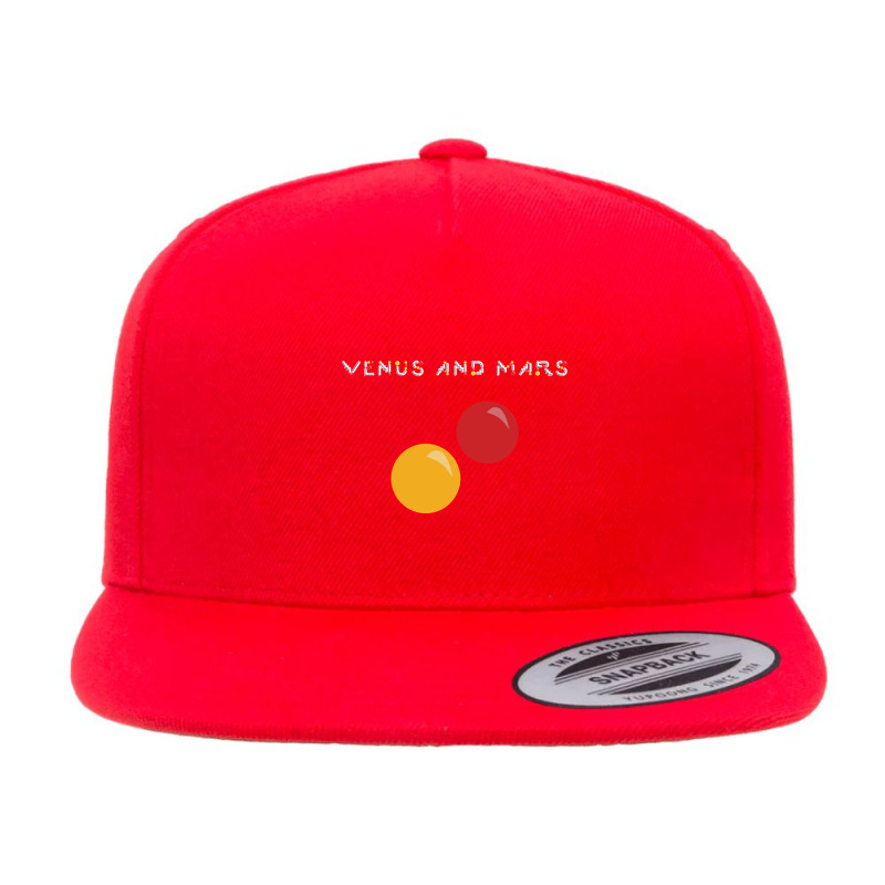 Venus And Mars - Album Cover 5 panel snapback cap by cm-arts | Artistshot