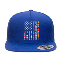 Latin American Flag Hispanic Heritage Month All Countries 5 Panel Snapback Cap | Artistshot