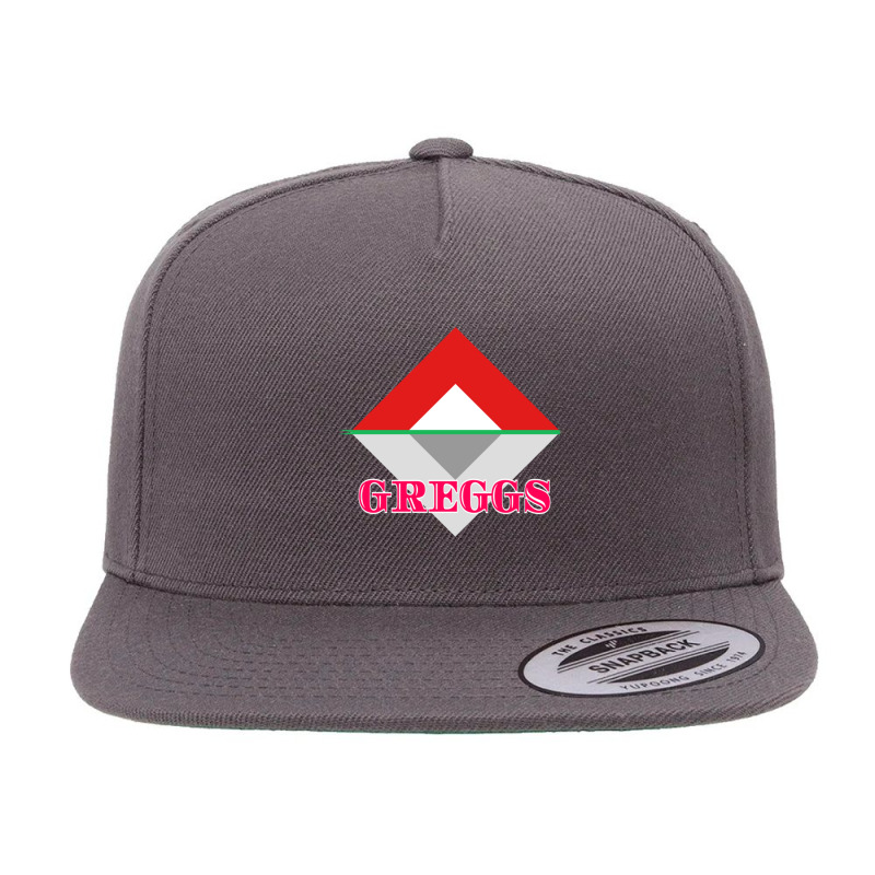 Greggs - Funny Sausage Roll 5 panel snapback cap by cm-arts | Artistshot