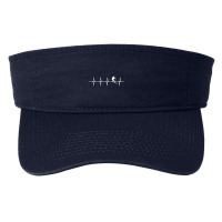 Skiing Ski Heartbeat For Skiers Fashion Visor | Artistshot