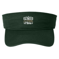 Proud Marine Military Veteran Mom Mama Mommy Mothers Day Fashion Visor | Artistshot