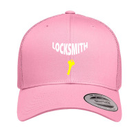 Locksmith  Lets You Be Found In A Crowd Retro Trucker Cap | Artistshot