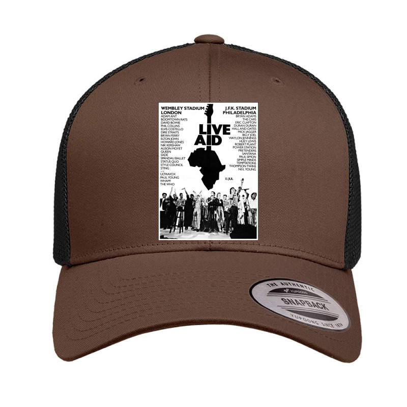 Live Aid 1985 Retro Trucker Cap by SherryMorehart | Artistshot