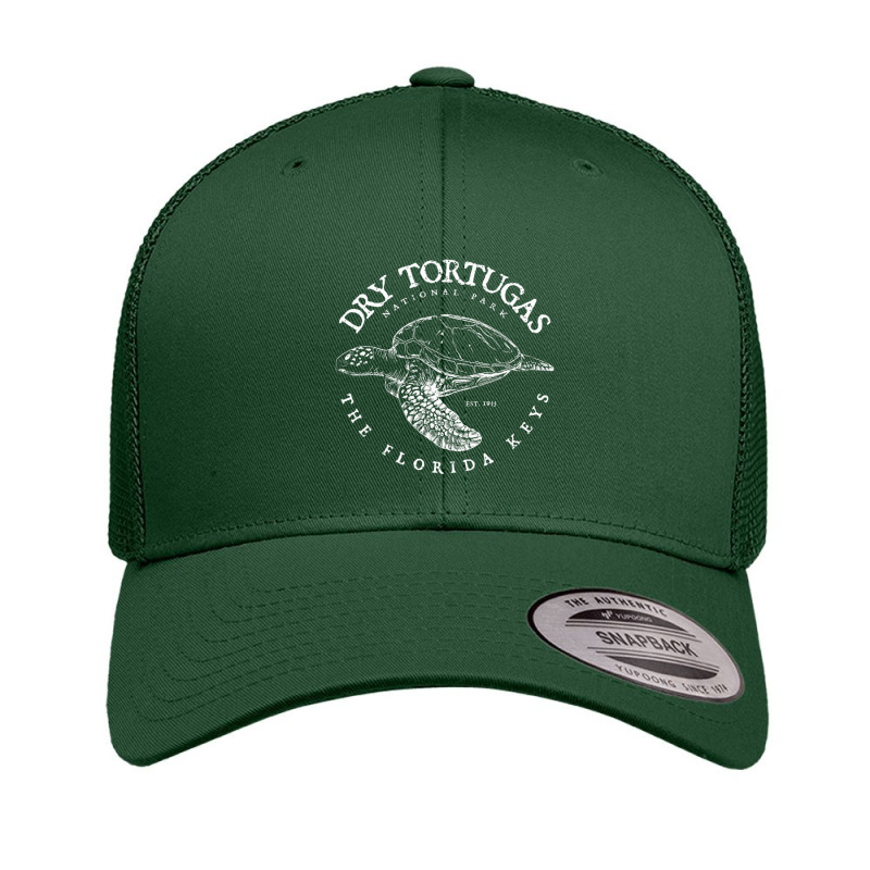 Trending Dry Tortugas National Park Florida Keys Scuba Diving Turtle Retro Trucker Cap by Crews Micki | Artistshot