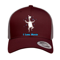 Limited Edition I Love Music Retro Trucker Cap | Artistshot