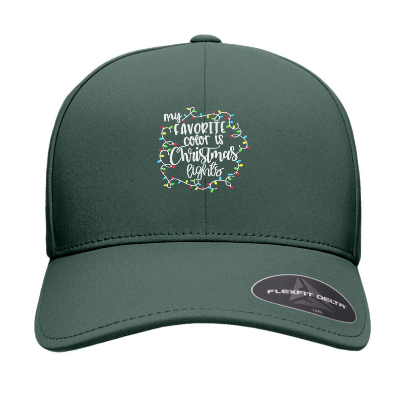 My Favorite Color Is Christmas Lights, Funny Christmas Seamless Cap by pusadalesyuki | Artistshot