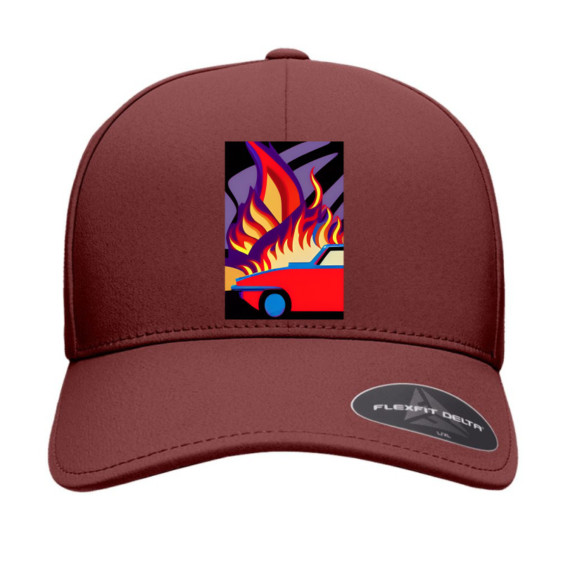 Fire 'n' Ice Seamless Cap by Sierra Dennis | Artistshot