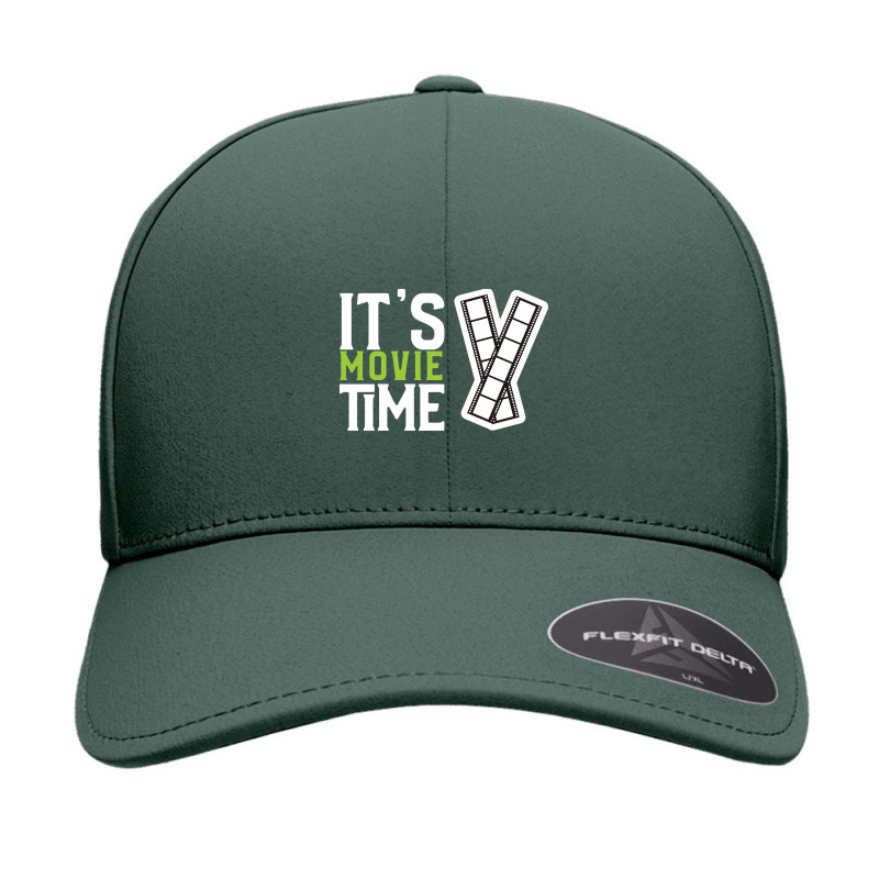 It's Movie Time Seamless Cap by Ledford Leslie | Artistshot