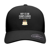 Hoy Es Mi Cumplea??os Birthday Spanish Playera Seamless Cap | Artistshot